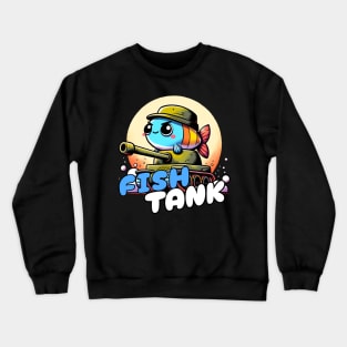 Fish Tank Aquarist Aquarium Design Crewneck Sweatshirt